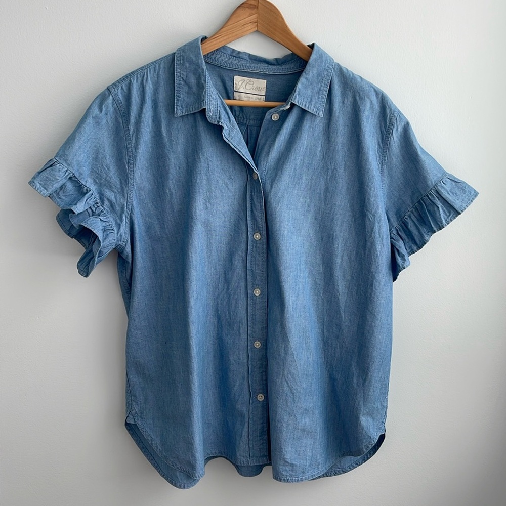 J Crew chambray button down